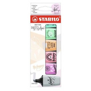 Stabilo Boss Mini Pastellove 2.0 Astuccio da 6 Colori