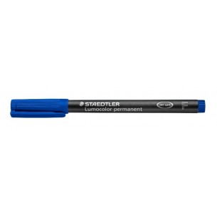 Lumocolor Permanente Punta Fine Colore Blu di Staedtler