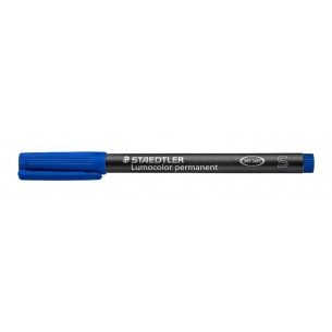 Lumocolor Permanente Punta Super Fine Colore Blu di Staedtler