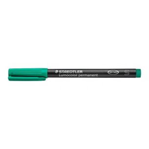 Lumocolor Permanente Punta Super Fine Colore Verde di Staedtler