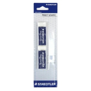 Blister 2 Gomme 52650bk2da di Staedtler