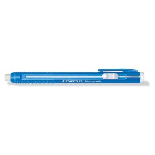 Mars Plastic Portagomma a Scorrimento con Gomma Bianca per Matita. Senza Ftalati e Senza Latice. di Staedtler
