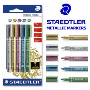 Metallic Pen Blister da 5 di Staedtler